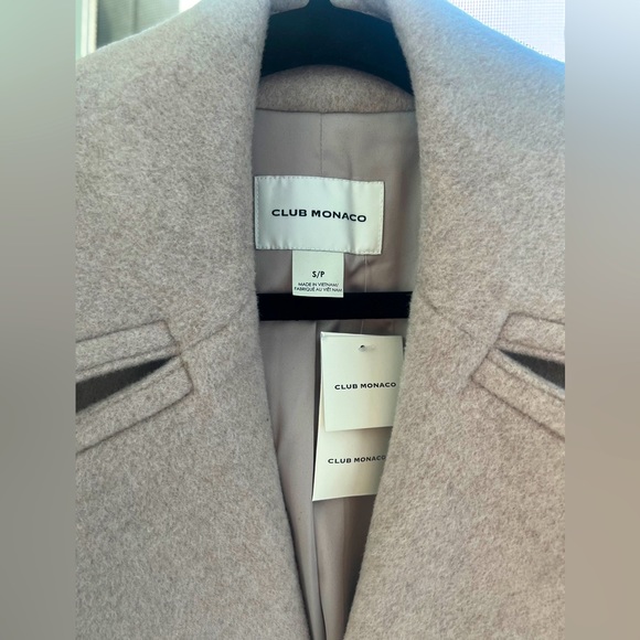 COPY - Daylina Coat / Club Monaco Long Wool Jacket / Brand New / Never w… - Picture 4 of 6